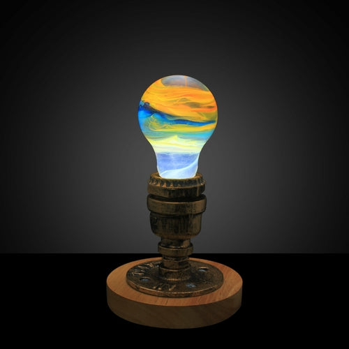 Celestial Swirl LED Accent Lamp